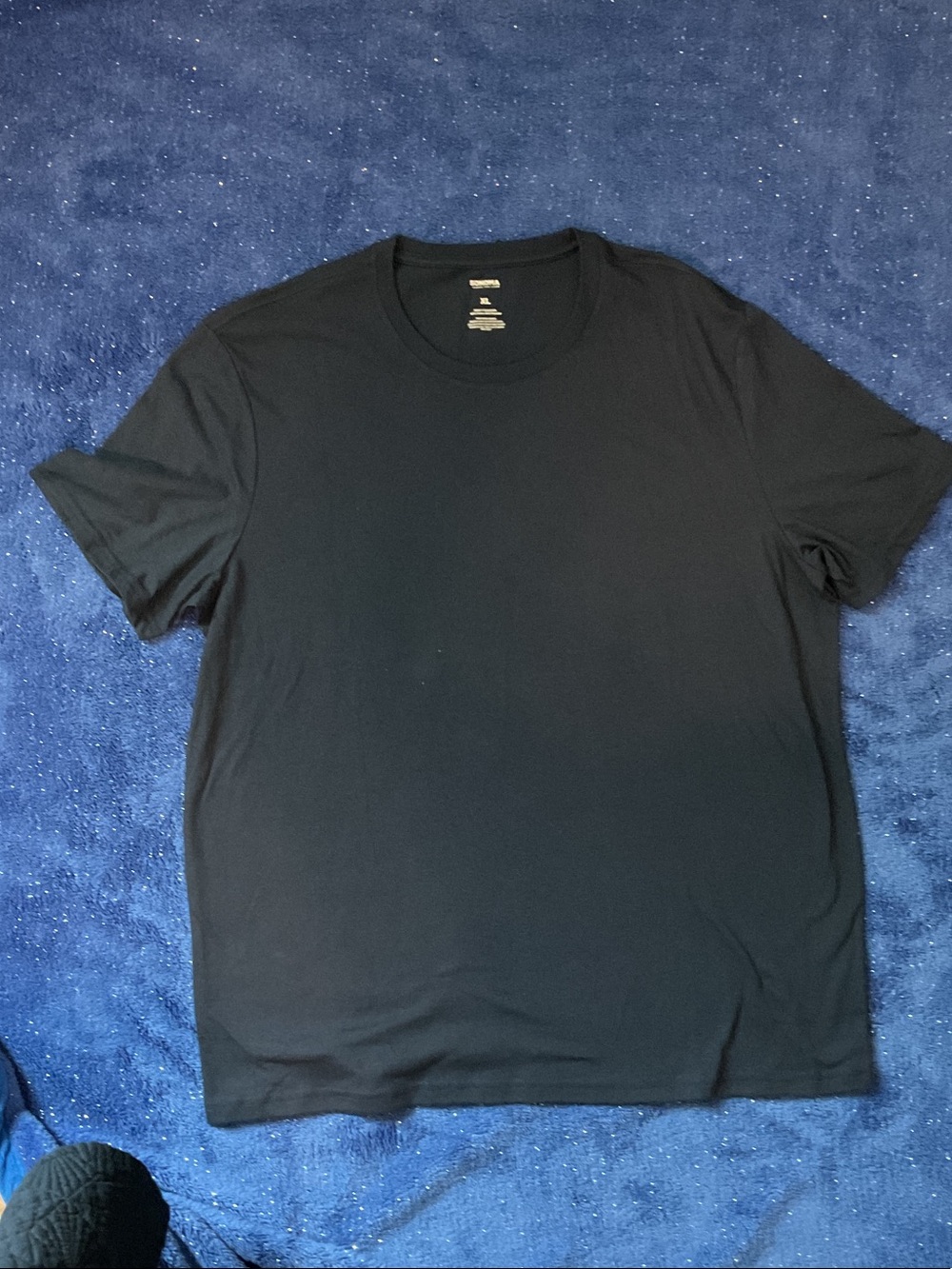Everyday Black Crew Neck Tee for Women